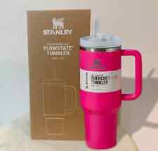 2024 Stanley Cup 40oz Gift Quencher H2.0 FlowState Tumbler NEW Cosmo Rose Red picture