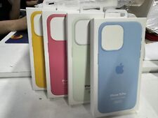NEW For iPhone15 Pro Max 15Plus 15 Pro Original Silicone Case with MagSafe 2023 picture