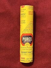 VERY RARE Vintage PUREX Dry Laundry Bleach Unopened Cylinder TV/Movie Prop picture