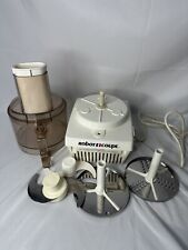 Vintage 1982 Robot Coupe Food Processor RC 2000 WORKS Made In France Blades Bowl picture