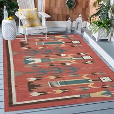 Handmade Antique Flat Weave Woollen Dhurrie for Living Room-Bedroom & Hall 4X6 picture