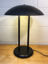 Mid Century Modern UFO Flying Saucer Desk Table Lamp black very nice vintage picture
