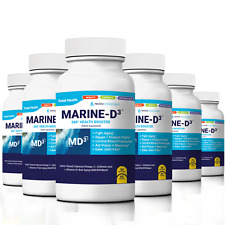 Marine Essentials | Marine-D3 | Anti-Aging | Omega-3 | 6 Bottles (360 Capsules) picture