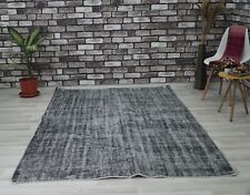Vintage Turkish Rug, Gray Area Rug, Boho Decor Rug, Carpet 5.05x8.30 ft H-1611 picture