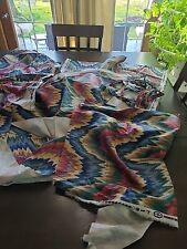 Vintage Waverly Schumacher Ford Flamestitch Henry Ford Museum Fabric Scraps Lot picture