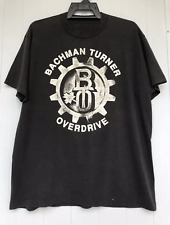 Vtg Bachman Turner Overdrive Band For Fans Cotton Black Unisex Tee Shirt AM067 picture