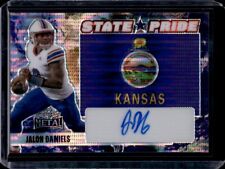 Jalon Daniels 2024 Leaf Metal Draft State Pride RC AUTO Earth Pulsar #D 1/1 picture