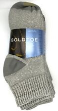 Gold Toe 6 Pack Men's Athletic Quarter Socks Cushion Cotton shoe size 6-12.5 picture