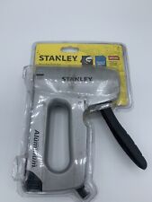 Stanley TR150 Aircraft Aluminum Heavy Duty Manual Staple Gun EZ Squeeze Anti Jam picture