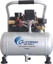 California Air Tools CAT-1P1060S Light & Quiet Portable Air Compressor, Silver picture