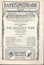 1917 Harris Theatre Playbill Violet Hemmming in 