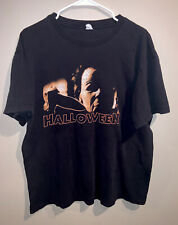 Vintage Halloween Purely And Simply Evil Movie Promo T-Shirt L Michael Myers picture