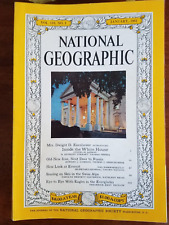 VINTAGE NATIONAL GEOGRAPHIC MAGAZINE JANUARY 1961 picture