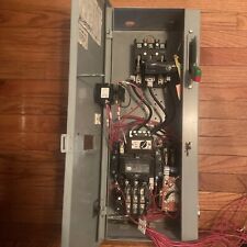 GE 300-LINE MOTOR CONTROL W/ FUSE DISCONNECT, STARTER & TRANSFORMER picture
