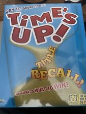 Time's Up Title Recall Game, R&R Games Inc. Brand New/Factory Sealed picture