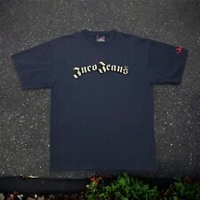 Vintage 90s JNCO Jeans Old English Spell Out Logo T-Shirt Size XL Made in USA picture