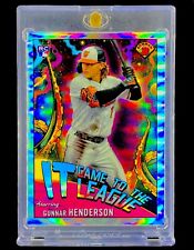 GUNNAR HENDERSON RARE ROOKIE REFRACTOR SP Mythical Insert Non Auto - ORIOLES picture