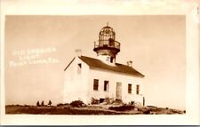 Real Photo Postcard Old Spanish Lighthouse in Point Loma, San Diego, California picture