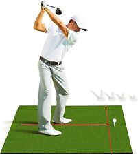 CHAMPKEY PRO Golf Hitting Mats | Come with 2 Alignment Sticks and 4 Rubber Tees picture