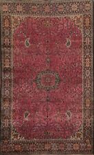 Black Friday Deal Antique Sarouk Vegetable Dye Floral Hand-knotted Area Rug 4x7 picture