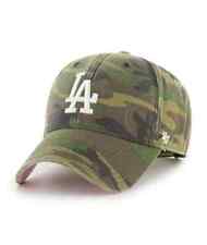 Los Angeles Dodgers 47 Brand Legend Green Camo MVP Snapback Hat Pink clean up  picture