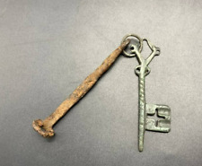 Antique Iron and Bronze Keys of Kievan Rus Vikings 9-14th century AD picture