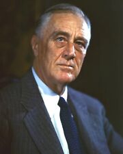 President Franklin Delano Roosevelt Portrait Official White House  8x10 Picture picture