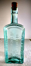 Dr Kennedy's Medical Discovery Civil War Era Glass Bottle Large 9 1/2
