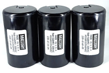 *Lot Of 3* Mallory 235-0148-05 Motor Start Capacitors 540-648mFd 330VAC USED picture