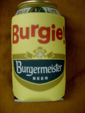 Burgie Burgermeister Beer Can Koozie, Wrap, Insulator - picture