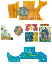 VINTAGE LITTLE PEOPLE FISHER-PRICE CASTLE 993 REPLACEMENT LITHOS STICKERS DECALS picture
