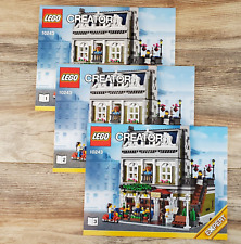 INSTRUCTIONS ONLY FOR LEGO 10243 Parisian Restaurant Creator INSTRUCTIONS  ONLY picture