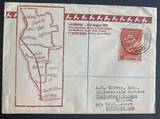 1939 Luanda Angola To Windhoek South West Africa First Flight Airmail Cover FFC picture