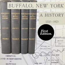 BUFFALO NY HISTORY MUNICIPALITY 1720-1923 WWI WWII CIVIL WAR 1812 ERIE CANAL SET picture