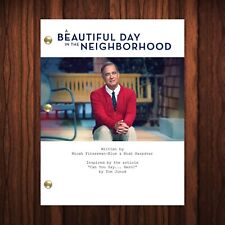 A Beautiful Day in the Neighborhood Movie Script Reprint Full Screenplay Full Sc picture