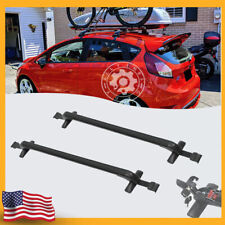 Pair Top Roof Rack Cross Bar Luggage Carrier W/ Lock For Honda Fit 2006-2020 AE picture