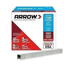 Arrow Fastener 506IP Genuine T50 3/8-Inch Staples 5000-Pack picture