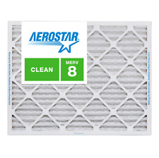 Aerostar 16x25x1 MERV 8 Furnace Air Filter, 2 Pack picture