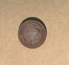 Georgia State Seal Civil War Button Genuine Dug Savannah Area picture