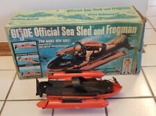 Vintage 1966 Hasbro -  GI JOE - Official Sea Sled Set #8050 Original Box picture