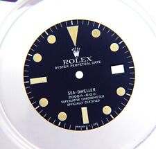 Rare Vintage Genuine Rolex Sea-Dweller 1665 Matte Black & Cream Tritium Dial picture