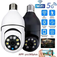360° E27 Light Bulb 1080P Camera 5G Wi-Fi IR Night Smart Home Wireless Security picture