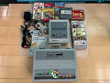 Nintendo SFC Super Nintendo 10 soft  with case Made in Japan picture