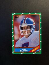 1986 Topps John Elway Denver Broncos #112 Football Card picture