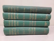 Lot of 4 Paris Universal Exposition 1878 Vols. 1-4 Hardcover Books 