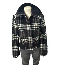 Levi's Women's Plaid Bomber Jacket NWT - Size S - Wool Blend picture