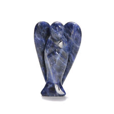 Natural Sodalite Hand Carved Angel 3'' 4'' picture