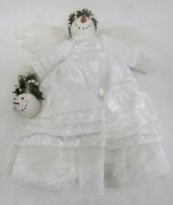 HC Accents Handmade Henry Curtis Collectibles. Christmas Snowman Angel. picture