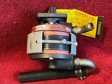 PARKER AIRCRAFT UPPER DRY AIR VACUUM PUMP P/N 215CC WITH CLAMP AIRBORNE DIVISION picture