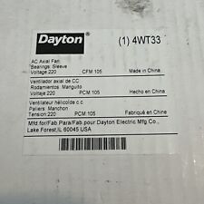 Dayton 105 CFM AC AXIAL FAN 4WT33 240-220V aluminum frame cooling fan picture